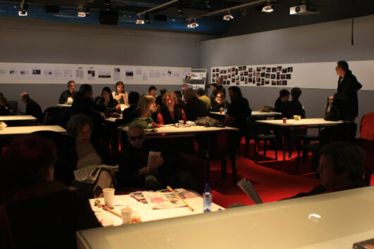 22 March - The festival's cafeteria © Marion Saltel