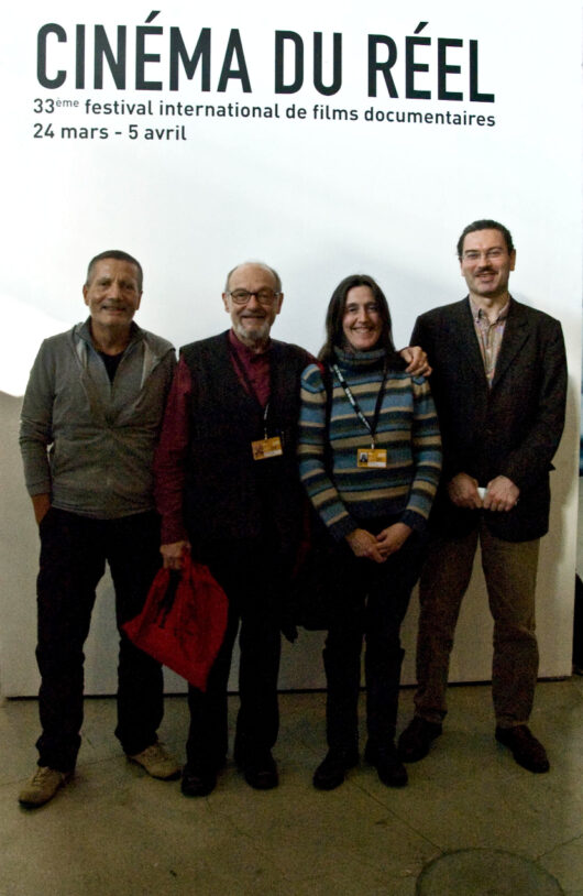 The libraries jury : Joël Gourgues, filmmaker Jean-Patrick Lebel, Christine Puig and Emmanuel Valentini © Tatevik Nadaryan