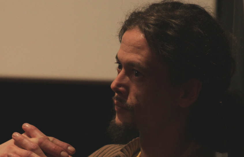 27 March - Music In Motion. Gaspard Kuentz co-director (with Cédric Dupire) presents their film WE DON'T CARE ABOUT MUSIC ANYWAY © Marion Saltel