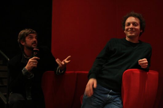 28 March - Music in Motion. Laurent Thessier and Mathieu Boogaerts present their film LE JOURNAL VIDÉO DE MICHEL © Marion Saltel