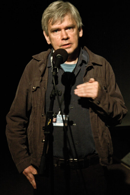 28 March - Tributes and workshops. Filmmaker John Gianvito presents his film THE MAD SONGS OF FERNANDA HUSSEIN © Tatevik Nadaryan