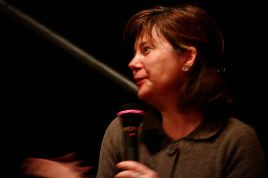 29 March - Exploring Documentary : Histoire pratique du pamphlet visuel. Filmmaker Sabine Massenet presents her film HAPPY NEW YEAR © Gaëlle Delort