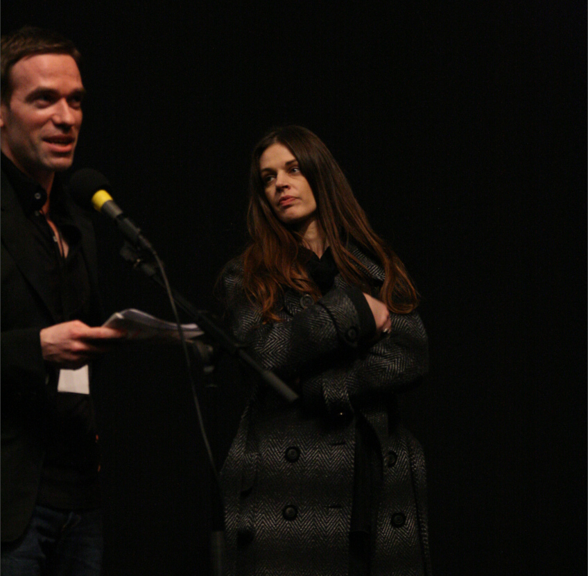 7 Mars - Compétition Française. La réalisatrice Fleur Albert présente son film ECCHYMOSES avec François Bonenfant © Valérie Dupoy