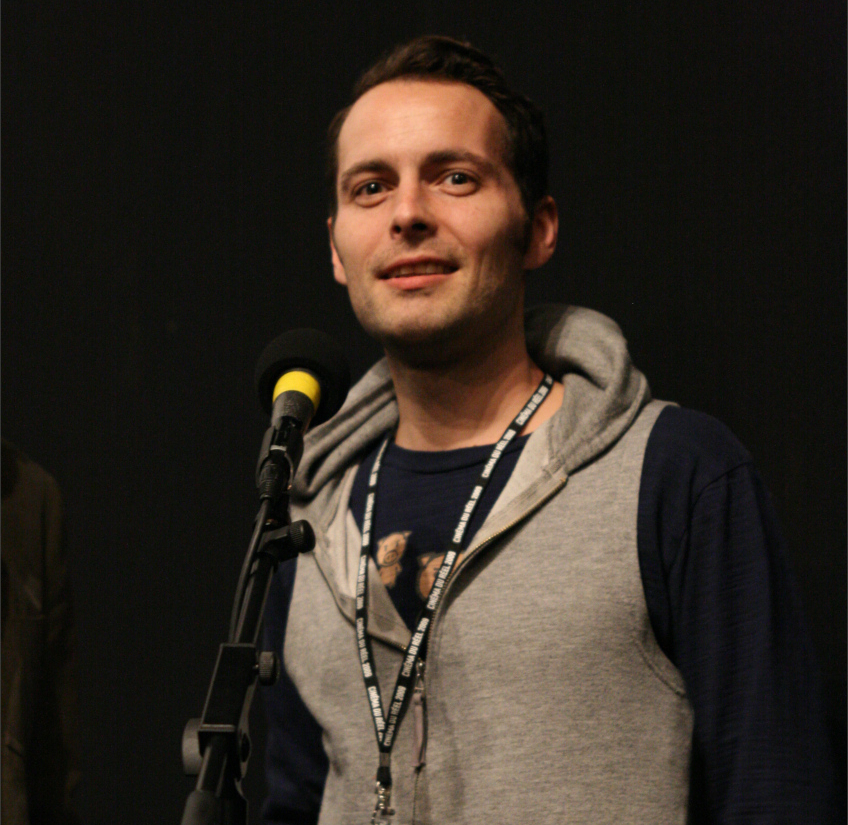 7 Mars - Compétition Internationale. Le réalisateur Simon Lereng Wilmont présente son film OVER JORDEN, UNDER HIMLEN © Valérie Dupoy