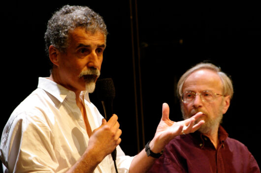 20 Mars - Rencontrer, Débattre. Débat ADDOC : où commence l'autre ? Pierre Boccanfuso et Abraham Ségal © Gaëlle Delort