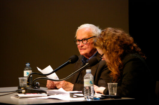 20 Mars - Rencontrer, Débattre. Rencontre avec le réalisateur américain Albert Maysles, et avec Charlotte Garson © Gaëlle Delort