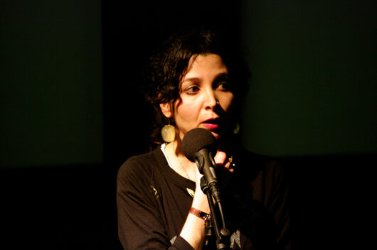 20 Mars - Compétition Française. La réalisateur Danielle Arbid présente son film CONVERSATIONS DE SALON II © Gaëlle Delort