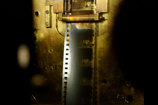 21 Mars - Projections au Cinématographe Lumière, animé par Jean-Pierre Verscheure © Gaëlle Delort