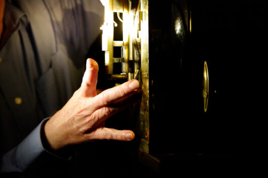 21 Mars - Projections au Cinématographe Lumière, animé par Jean-Pierre Verscheure © Gaëlle Delort