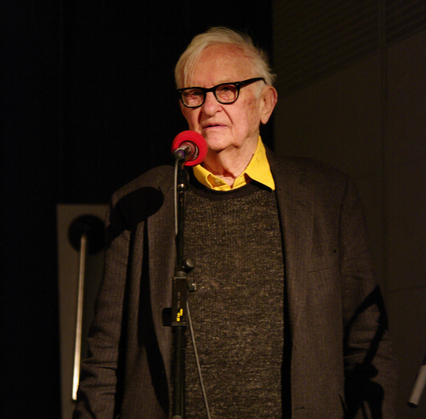 22 Mars - Dédicaces et Ateliers. Le réalisateur américain Albert Maysles présente une nouvelle séance dédiée à son travail avec Javier Packer-Comyn © Gaëlle Delort