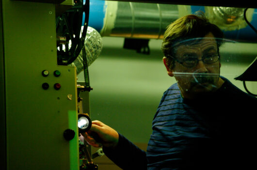 22 Mars - Cabine de projection © Gaëlle Delort