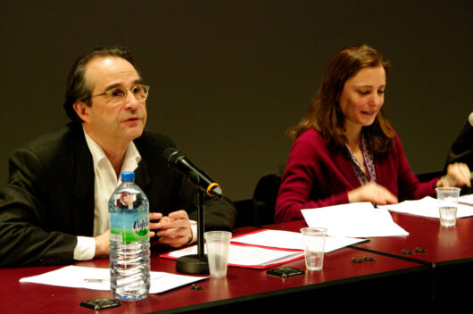 23 Mars - Rencontres Professionnelles. Main Basse sur les archives ? Vulgarisation, information, médiation. Le traitement du réel et/ou la confusion des genres. Arnaud de Mezamat et Colombe Schneck © Gaëlle Delort