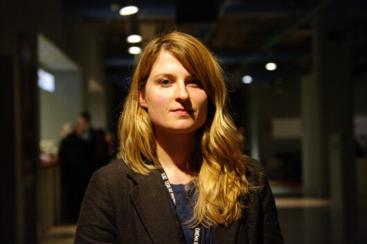 Clémence Hébert, réalisatrice de LE BATEAU DU PÈRE © Gaëlle Delort