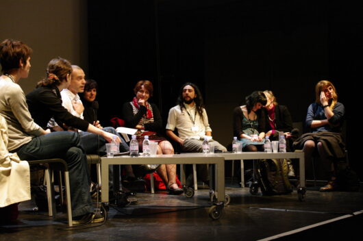 25 Mars - Forum Premiers Films SCAM. Avec Joana Grudinszka, Rémi Lainé, Raphaëlle Paupert Borne, René Ballesteros, Joanna Wagner, Gill Gladstone et Clémence Hébert © Gaëlle Delort