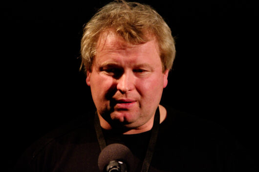 26 Mars - Compétition Internationale. Le réalisateur Victor Asliuk présente son film VOSTRAU BELARUS © Marion Staltel