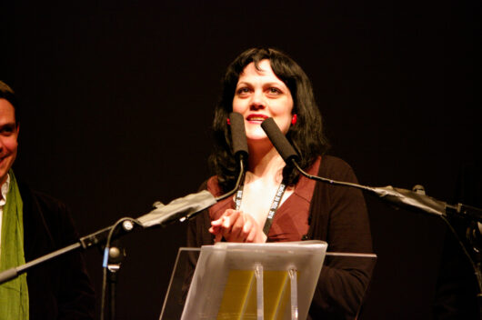 27 Mars - Cérémonie de Clôture. Palmarès. Prix du court-métrage, mention spéciale : PETER IN RADIOLAND de Johanna Wagner © Gaëlle Delort