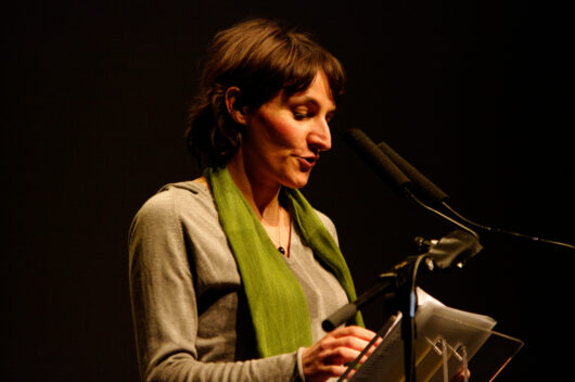 27 Mars - Cérémonie de Clôture. Palmarès. Marie Voignier, membre du Jury Premiers Films © Gaëlle Delort