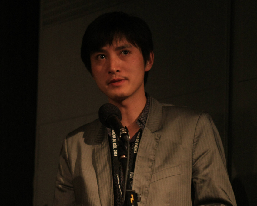 19 Mars - Compétition Internationale Premiers Films. Le réalisateur Lixin Fan présente son film LAST TRAIN HOME © Marion Staltel
