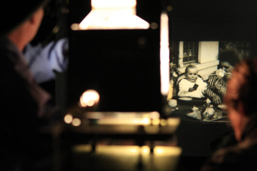 21 Mars - Projections au Cinématographe Lumière, animé par Jean-Pierre Verscheure © Marion Staltel