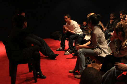 18 Mars - Compétition Française. Rencontre scolaire avec la réalisatrice Pascale Thirode autour de son film ACQUA IN BOCCA © Marion Staltel