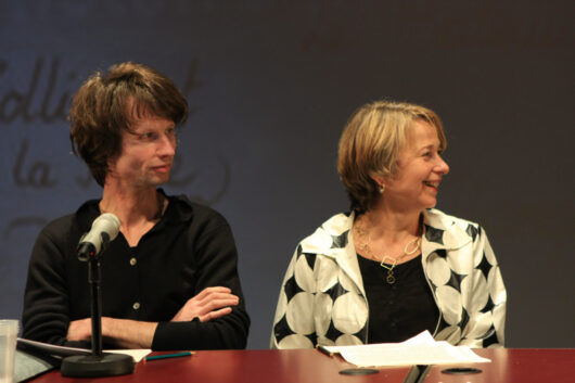 23 Mars - Rencontres Professionnelles. Main Basse sur les archives ? L’image écartelée entre mémoire collective, réappropriation et exploitation. Serge Margel et Esther Hofenberg © Marion Staltel