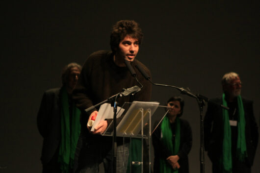 27 Mars - Cérémonie de Clôture. Palmarès.  Prix international de la Scam : LA BOCCA DEL LUPO de Pietro Marcello © Marion