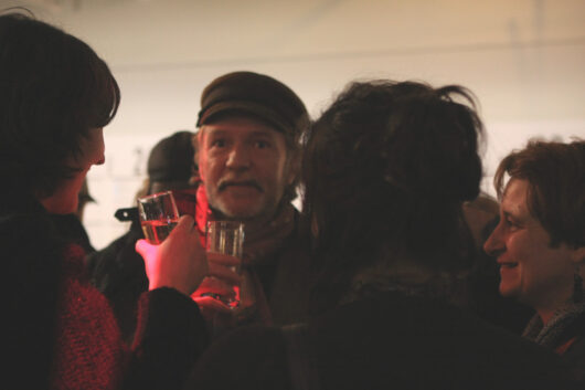 17 March - Opening ceremony. Cocktail. Filmmaker Vincent Dieutre © Marion Saltel