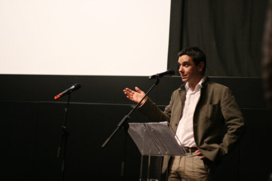 4 Mars - Soirée d'ouverture. Javier Packer Comyn, directeur artistique de Cinéma du réel © Valérie Dupoy