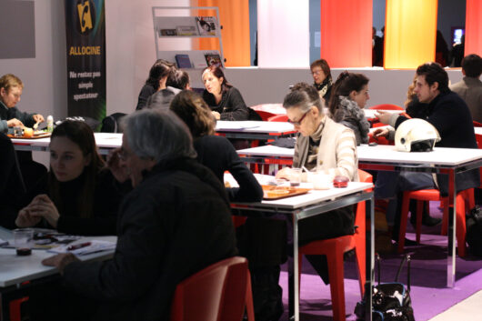 6 Mars - La cafétéria du festival © Valérie Dupoy