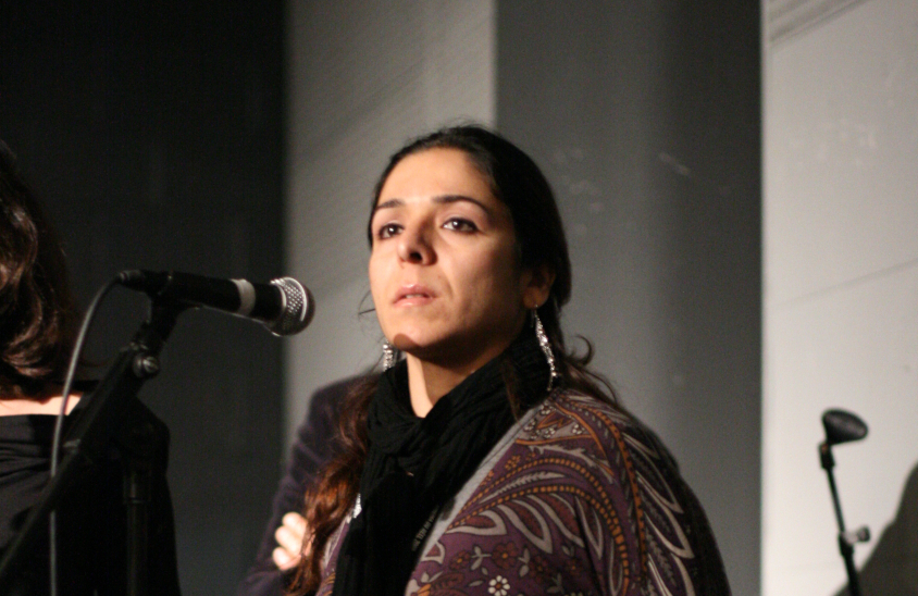 9 Mars - Compétition Internationale. Le réalisatrice Sandra Madi présente son film THAKIRA MATHKOUBA © Valérie Dupoy