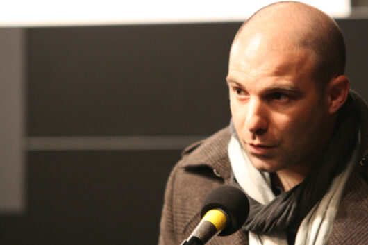 11 Mars - Compétition Internationale. Le réalisateur Topaz Adizes présente son film AMERICANA © Valérie Dupoy
