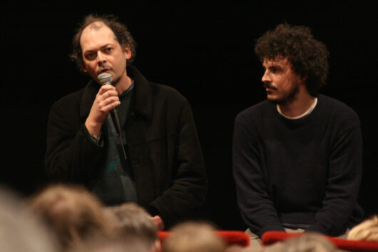 11 Mars - Exploring Documentary. Séance Argentique Pur ou Tressé #2. Les réalisateurs Philippe Cote et Jérémy Gravayat © Valérie Dupoy

