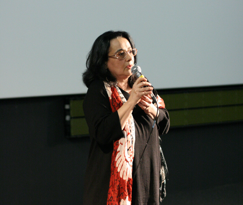 11 Mars - Compétition Internationale. La réalisatrice Simone Bitton présente son film RACHEL © Valérie Dupoy