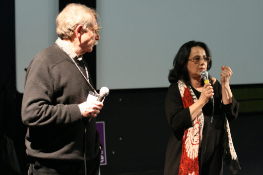 11 Mars - Compétition Internationale. La réalisatrice Simone Bitton présente son film RACHEL avec Claude Guisard © Valérie Dupoy