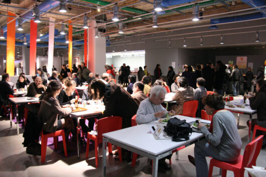 11 Mars - La cafétéria du festival © Valérie Dupoy