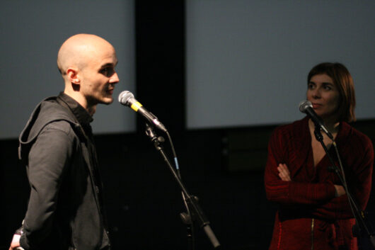 12 Mars - Compétition Française. Le réalisateur Andreï Schtakleff présente son film L'EXIL ET LE ROYAUME avec Catherine Bizern © Valérie Dupoy