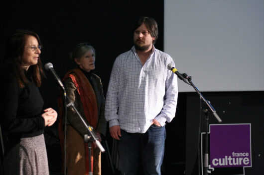 13 Mars - Exploring Documentary. Le réalisateur Robert Fenz présente son film CROSSINGS avec Nicole Brenez et Gill Gladstone © Valérie Dupoy