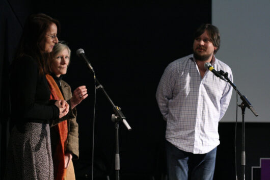 13 Mars - Exploring Documentary. Le réalisateur Robert Fenz présente son film CROSSINGS avec Nicole Brenez et Gill Gladstone © Valérie Dupoy