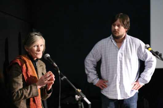 13 Mars - Exploring Documentary. Le réalisateur Robert Fenz présente son film CROSSINGS avec Gill Gladstone © Valérie Dupoy