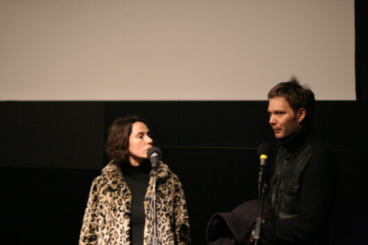 13 Mars - Compétition Internationale. La réalisatrice Noëlle Pujol et le réalisateur Andreas Bolm présente leur film ALLE KINDER BIS AUF EINES © Valérie Dupoy