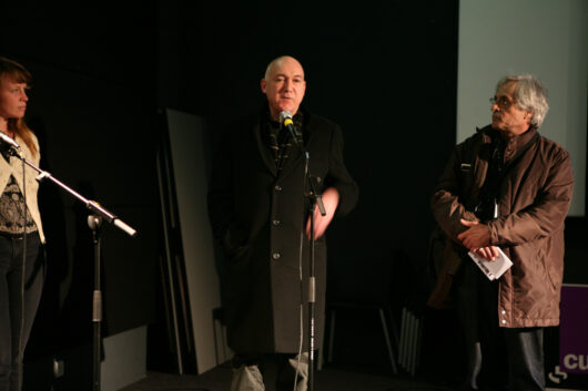 13 Mars - Compétition internationale. Le réalisateur David Hinton présente son film (coréalisé avec Alla Kovgan) NORA © Florent Michel