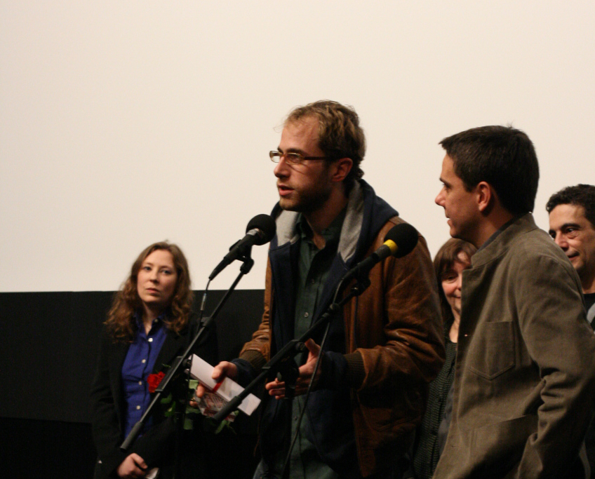 14 Mars - Cérémonie de Clôture. Palmarès. Prix Joris Ivens : CHAIQIAN (DEMOLITION) de John Paul Sniadecki © Valérie Dupoy