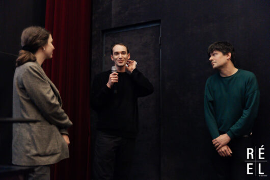 22 Mars - Léo Bizeul (au micro) ROBERT TASCHEN et Maxime Garault SA RAFALE © Léa Rener