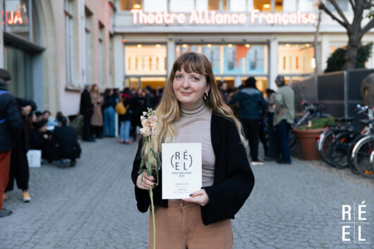 Pauline Girardot, Documentaire sur Grand écran, Préludes Award for the restoration of FIRST CONTACT © Léa Rener