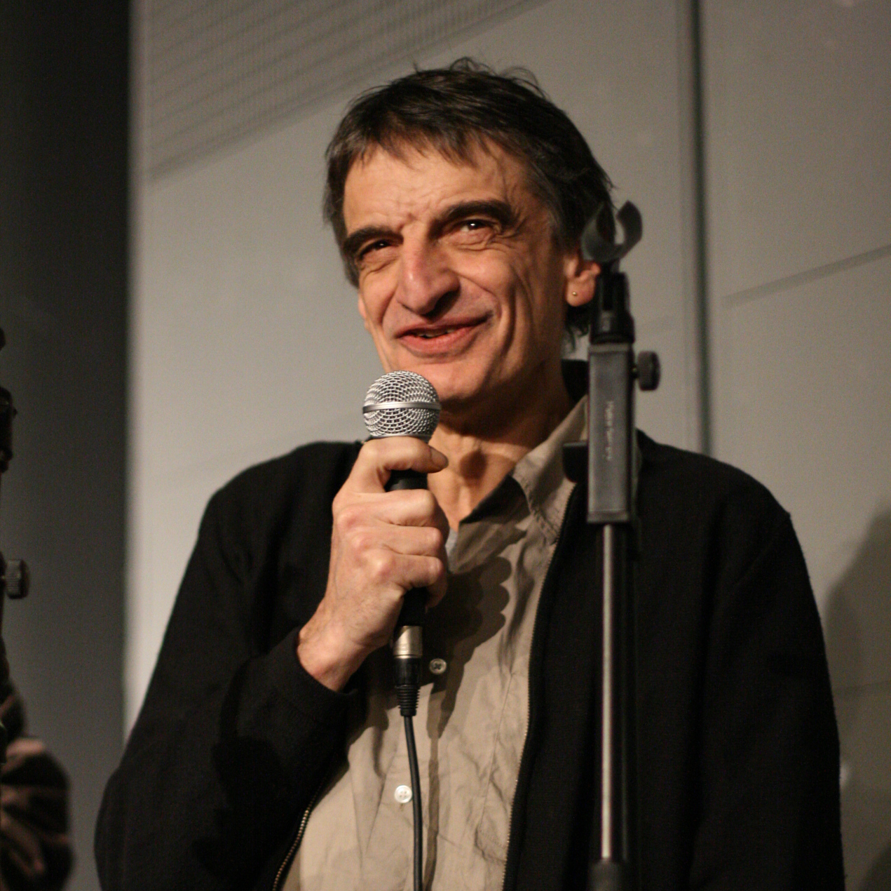 8 Mars - News From. Le réalisateur Denis Gheerbrant présente son film LA RÉPUBLIQUE © Valérie Dupoy