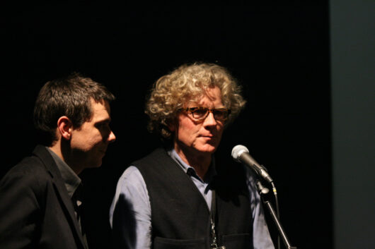 9 Mars - Exploring Documentary. Le réalisateur américain Peter Hutton présente son film AT SEA avec Javier Packer-Comyn © Valérie Dupoy