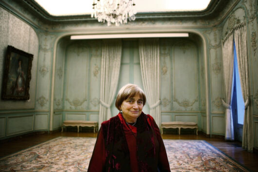La réalisatrice Agnès Varda à l'Ambassade des États-Unis d'Amérique © Florent Michel
