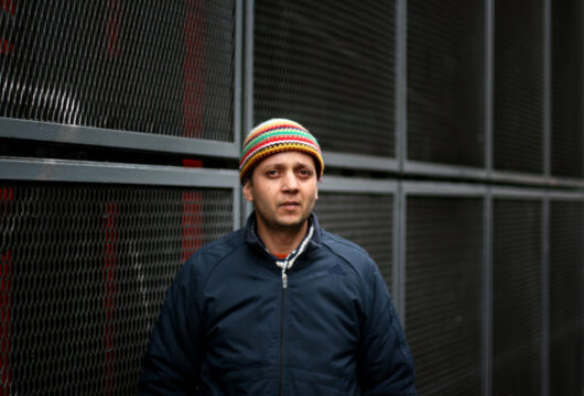 Kamel Laaridhi, réalisateur de GHARSHALLAH, LA SEMENCE DE DIEU (GHARSALLAH, GOD'S SOWING) © Nicolas Rapin