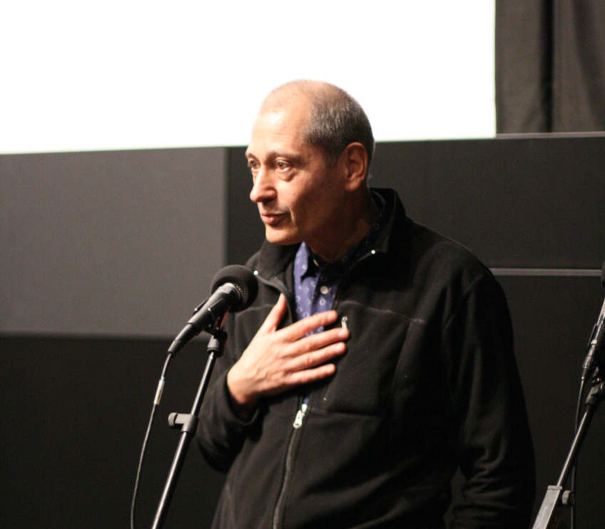 13 Mars - Compétition Internationale. Le réalisateur Jean-Noël Cristiani présente son film LE MARCHEUR ©
 Valérie Dupoy