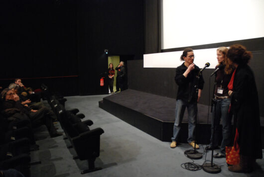 14 Mars - Americana. La réalisatrice Lucia Small présente son film THE AXE IN THE ATTIC avec _ et _ © Mélodie Penet